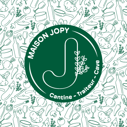 Logo and brand pattern Maison Jopy